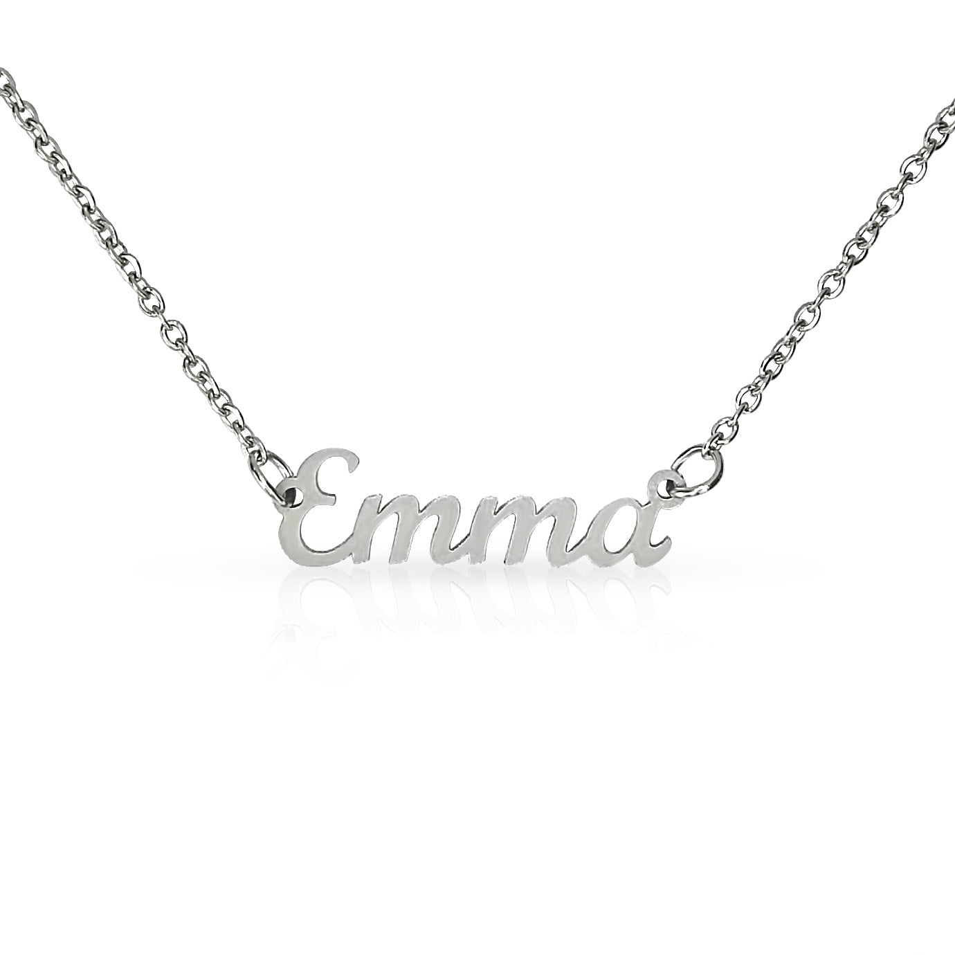 Collier prénom enfant en Argent
