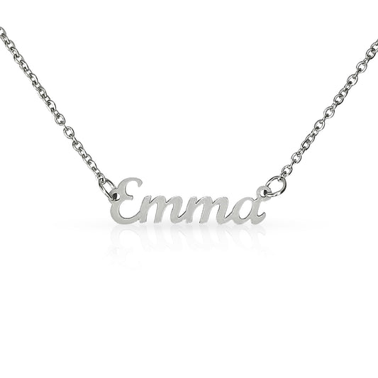 Collier prénom enfant en Argent